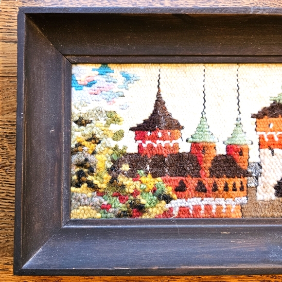Mury Obronne Krakow gobelin miniatura needlestitch - Picture 4 of 11